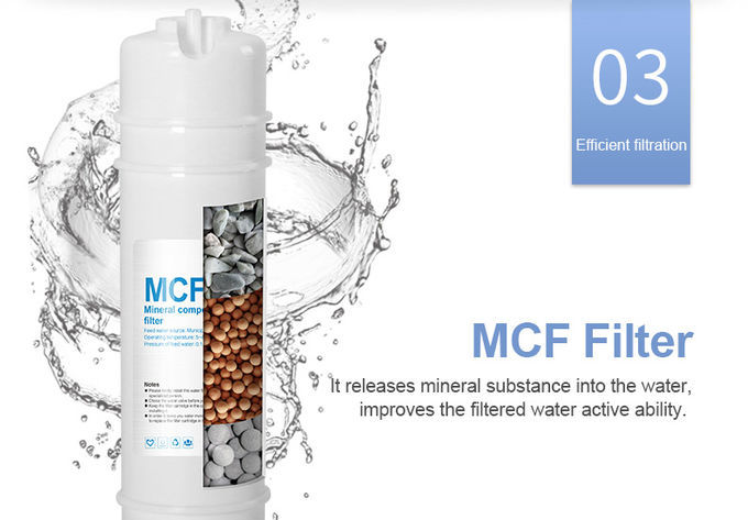 O projeto novo 5 do OEM do tipo de WellBlue encena a máquina alcalina do filtro de água do F do undersink