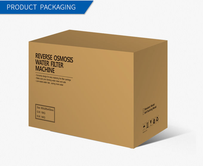 Serviço da longa vida do purificador da água da osmose reversa do produto comestível de WellBlue para residencial